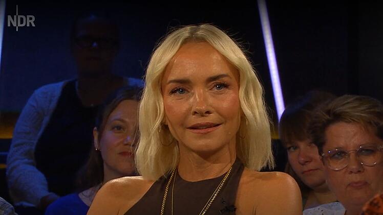 Janin Ullmann war zu Gast in der "NDR Talk Show".