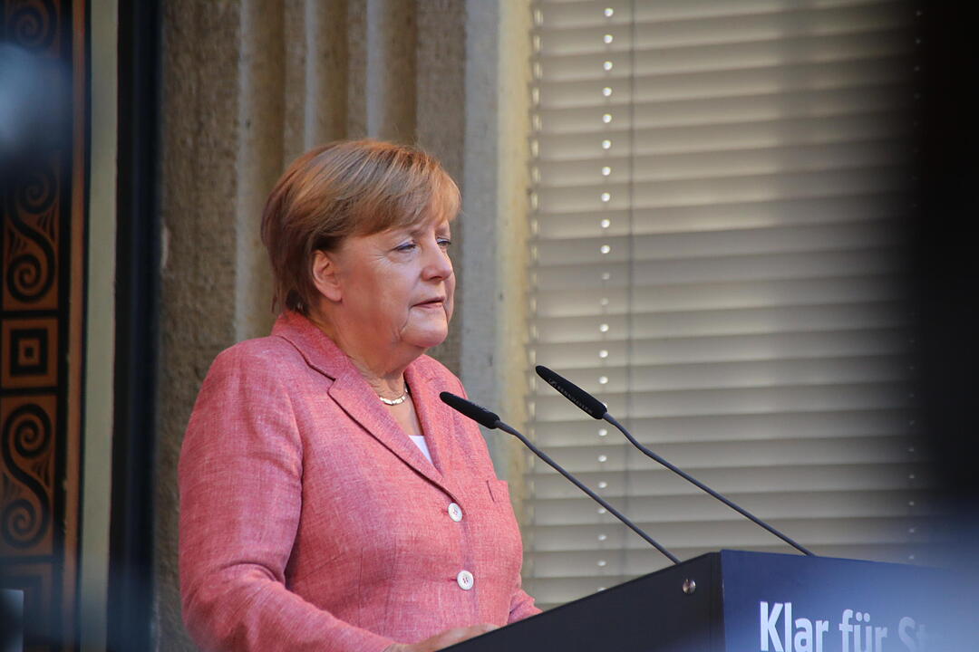 Angela Merkel zu Besuch in Bad Kissingen