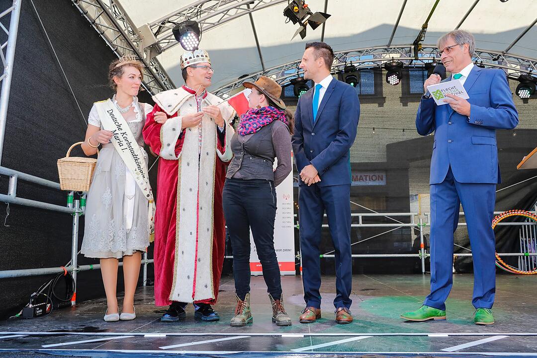 Korbmarkt in Lichtenfels am Samstag