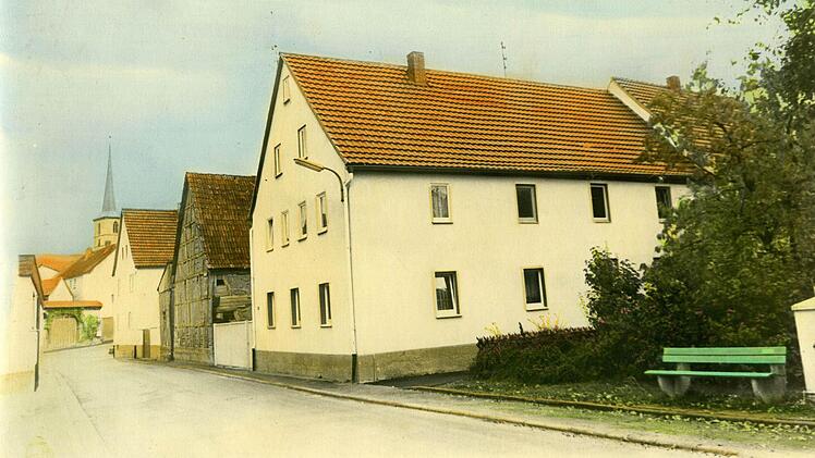So sah das Anwesen in der Hauptstraße um etwa 1985 aus. Foto: privat