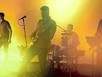 Die "Groovekiller" heizten beim Musikfestival in Pierrelatte kräftig ein. Unser Bild zeigt von links: Michael "Möff" Streit, Rudi Merkel, Sascha Achcenich und Diethard "Sally" Sahlender.  Foto: Leni Merkel