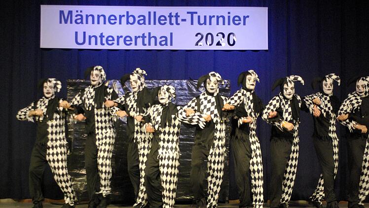 Harlekins in Black and White. Das Schweinfurter Männerballett.  Winfried Ehling