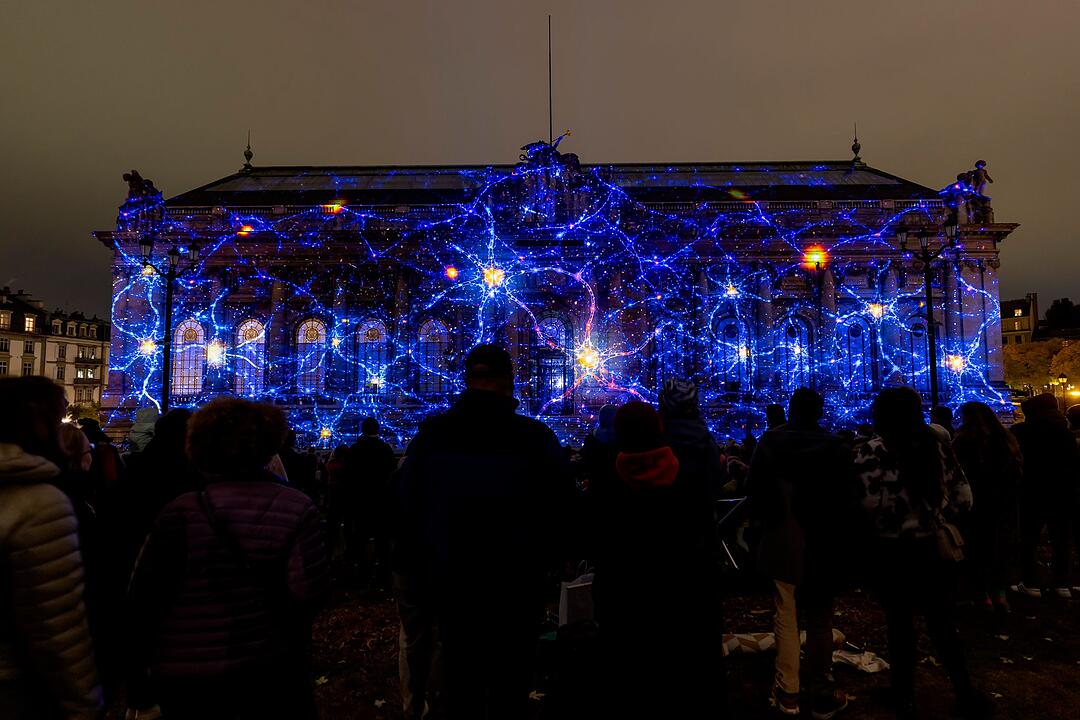 Sound- und Lichtshow in der Schweiz