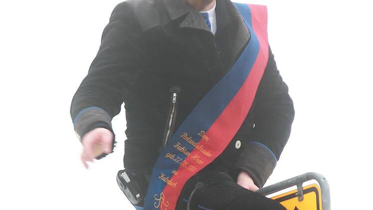 Nach drei Jahren und drei Monaten auf der Walz ist Fabian Hopp am Samstag wieder nach Eppenreuth zurückgekehrt.Klaus Klaschka