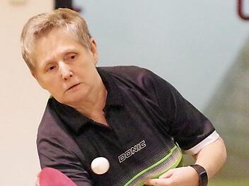 Mit dem Gewinn aller drei absolvierter Einzel hatte Ulla Hader vom TTC Wallenfels wesentlichen Anteil am 6:4-Sieg gegen den ATSV Oberkotzau.  Foto: Hans Franz