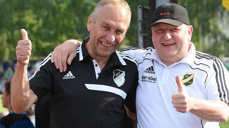 Bestens war die Stimmung in Thulba beim Spiel des SV Machtilshausen gegen den TSV Stangenroth. Foto: ssp