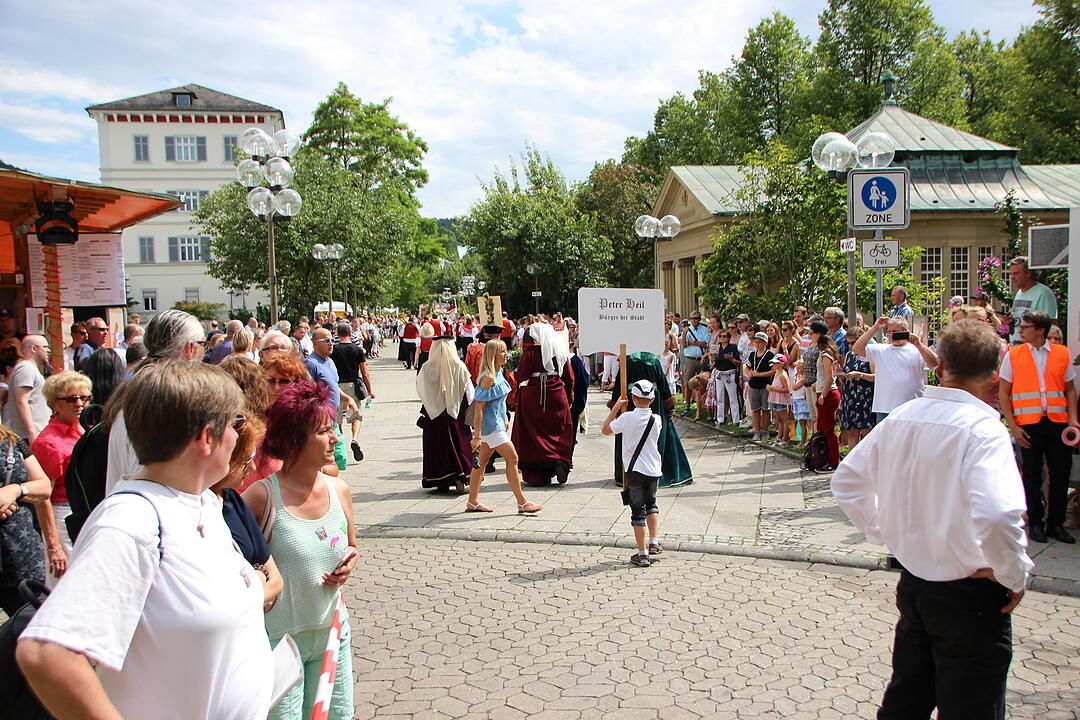 Bad Kissingen: Umzug zum Rakoczy-Fest