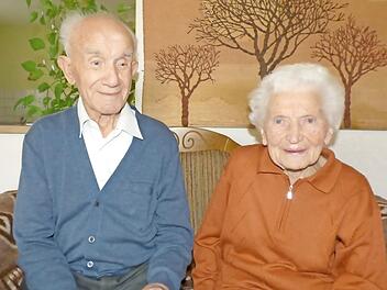 Josef und Barbara Sebald an ihrem Ehrentag  Foto: Thomas Weichert