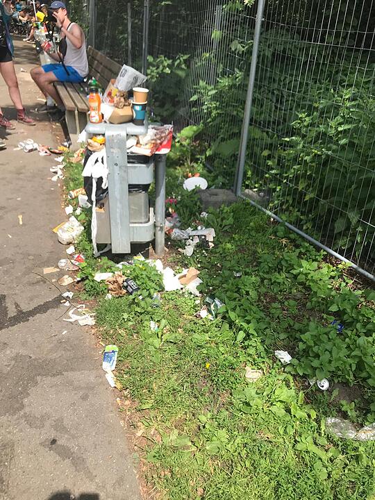 Müllchaos bei Rock im Park 2019: Besucher schmeißen auch Umweltbewusstsein weg