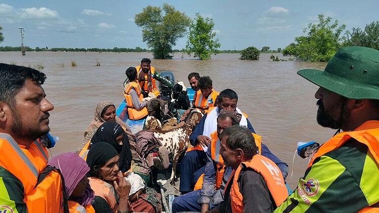 Überschwemmungen in Pakistan