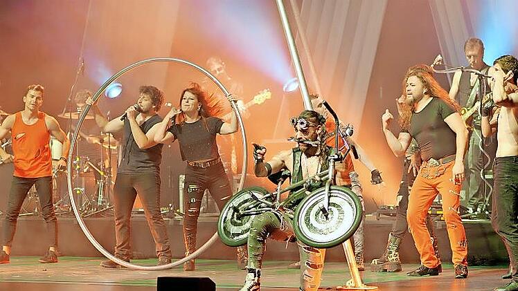 Die Show &bdquo;Rock The Circus&ldquo; ist am Samstag, 28. M&auml;rz, in Kulmbach zu erleben.