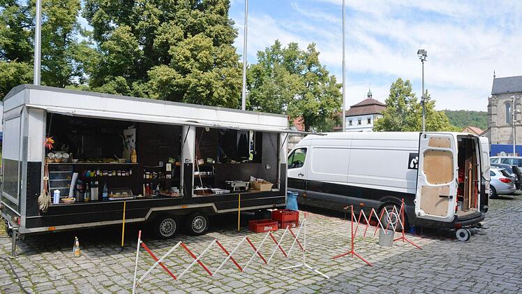 Auch die Filmcrew muss verköstigt werden, dafür steht das Catering bereit.Foto: Ronald Rinklef
