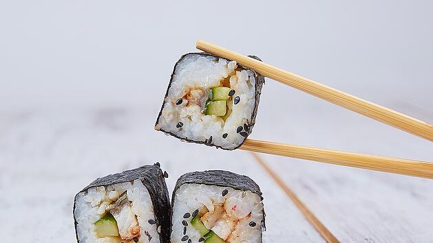Sushi mit und ohne Fisch in Erlangen.