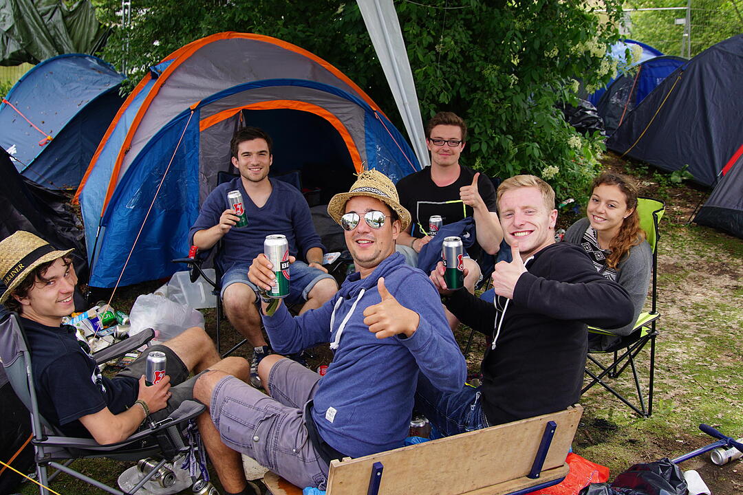 Drei Tage Zeltplatz bei Rock im Park