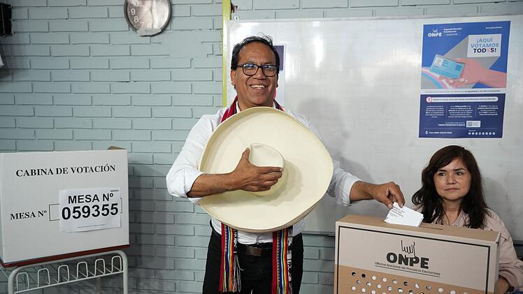 Pr&auml;sidentenwahl in Peru
