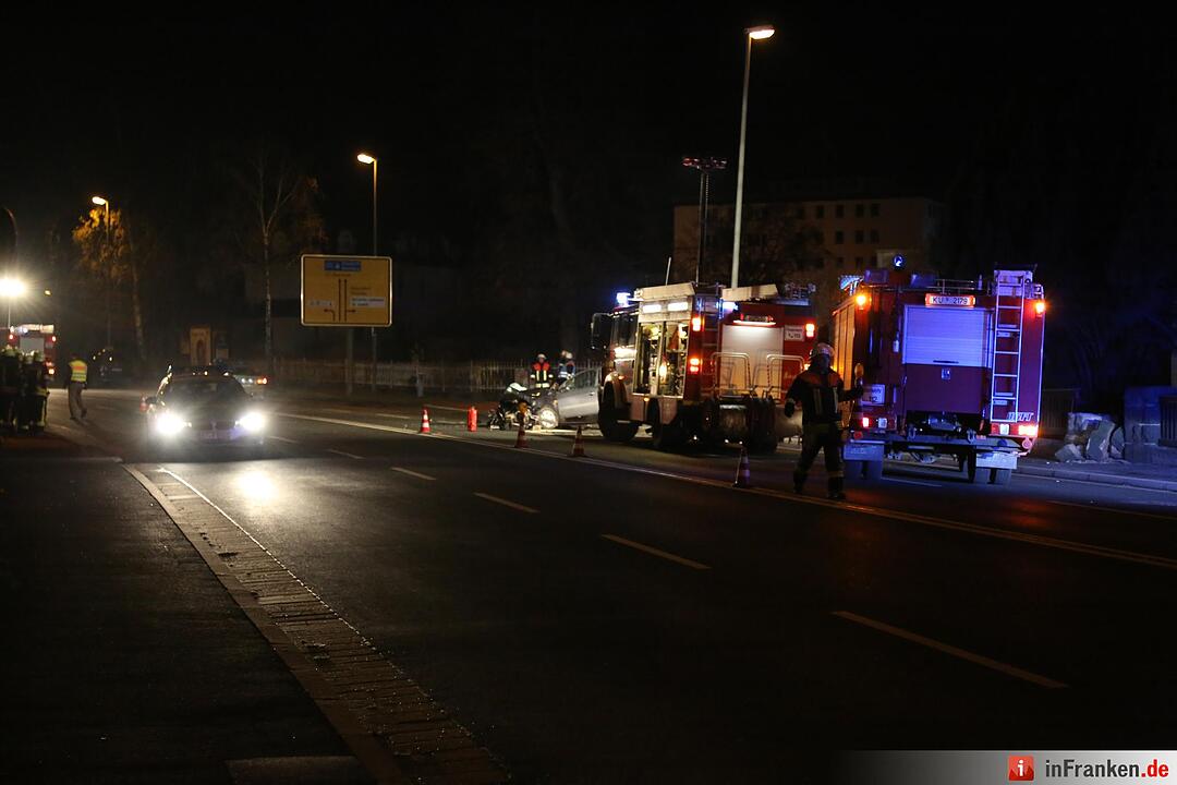 Schwerer Unfall in Kulmbach