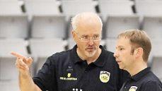 Rechts Cheftrainer Jan Gorr mit seinem neuen Co-Trainer Ralf Baucke.