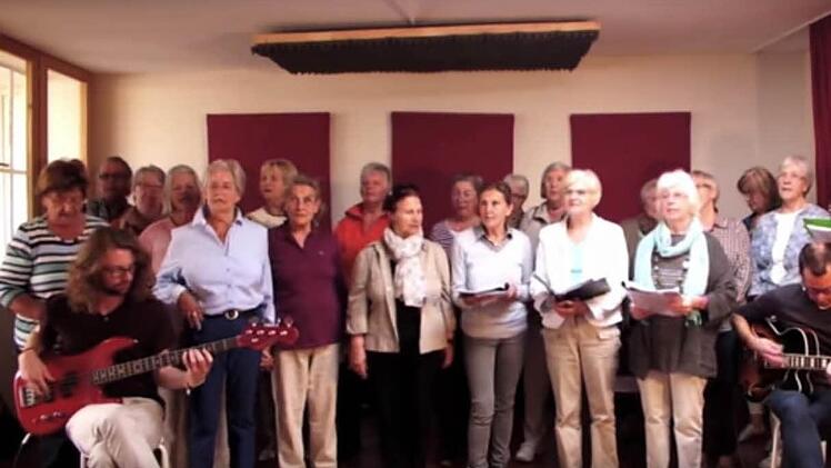 Die "Goldies" singen "Schrei nach Liebe". Screenshot: Youtube