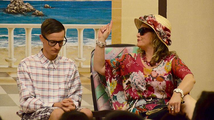 Mustersöhnchen macht mit Mama Urlaub. Foto: Kathrin Kupka-Hahn