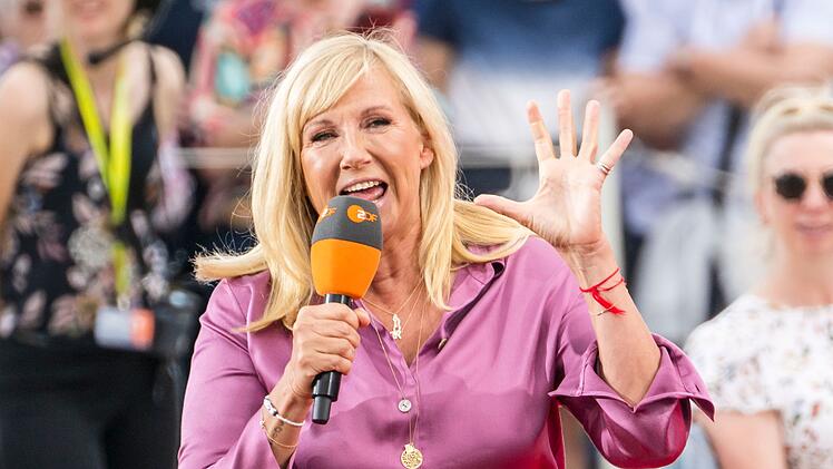 Freier Sonntag für Andrea Kiewel: Dieses Wochenende muss der ZDF-"Fernsehgarten" entfallen.