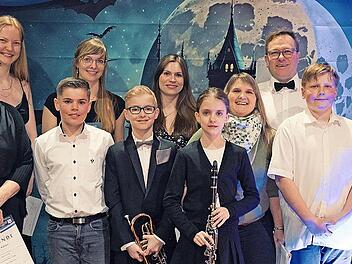 Musikerinnen und Musiker des MV Dankenfeld.