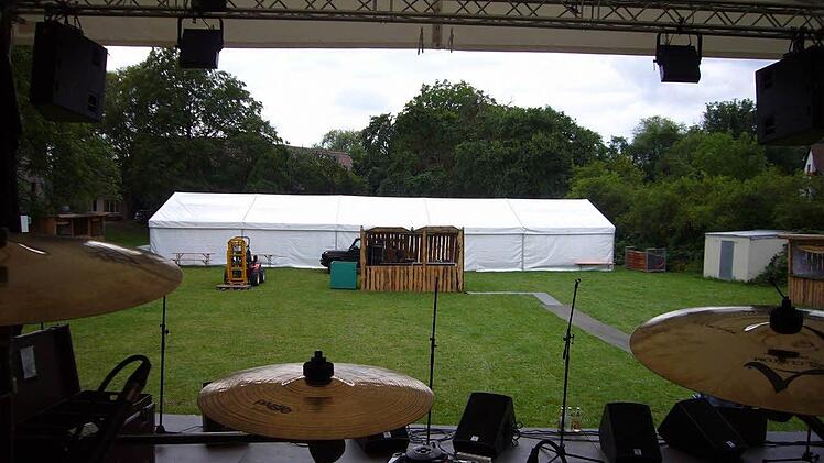 Na das schaut doch schon mal gut aus. Für das 20. Countryfest in Eichelsdorf ist alles gerichtet.