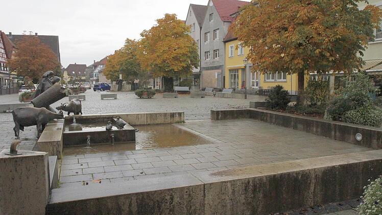 Beim Straßenausbau - auch hier auf dem Marktplatz - werden die Ebermannstadter Bürger zur Kasse gebeten. Foto: Josef Hofbauer