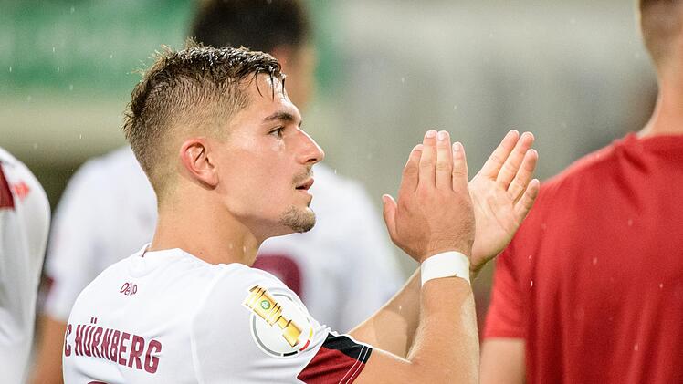 Siegtorschütze Nikola Dovedan: Der Neuzugang erzielte gegen Ingolstadt in der 87. Minute das 0:1 für den FCN. Foto: Matthias Balk/dpa