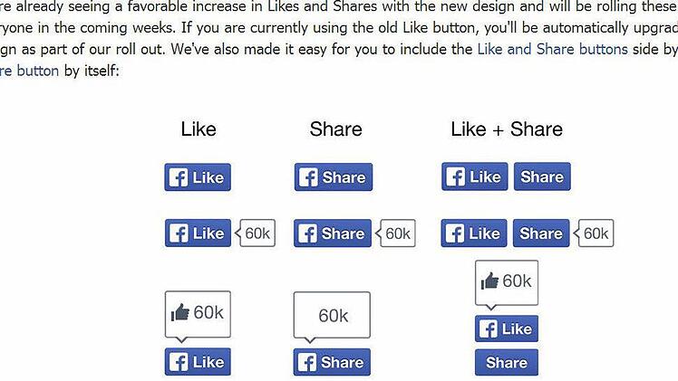 Screenshot des Facebook-Entwickler-Blogs