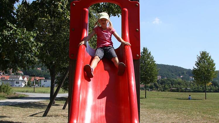 Eindrücke vom Spielplatz Bad Bocklet. Foto: Ralf Ruppert