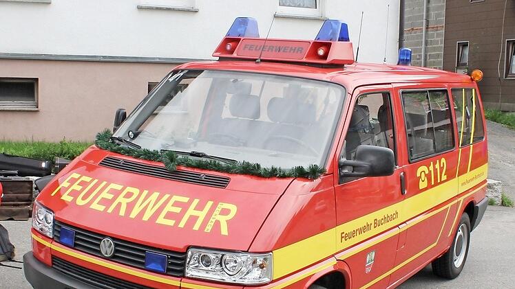 Das neue alte Fahrzeug der Buchbacher Wehr Foto: privat
