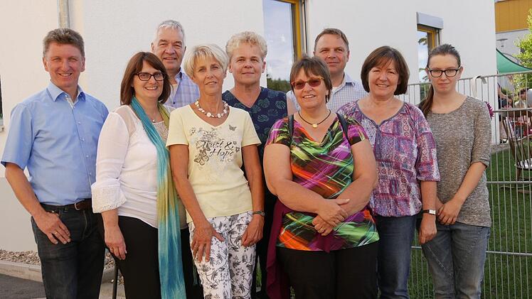 Die Kandidaten für die KV-Wahlen stellten sich beim Septemberfest vor.Manja von Nida