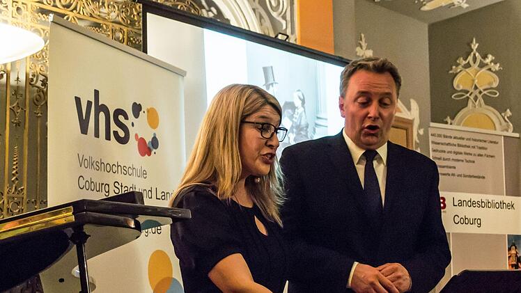 Albert und Victoria  standen im Mittelpunkt eines Abends, den die Musikwissenschaftlerin Angelika Tasler, Judith Kuhn und Martin Trepl gestalteten.