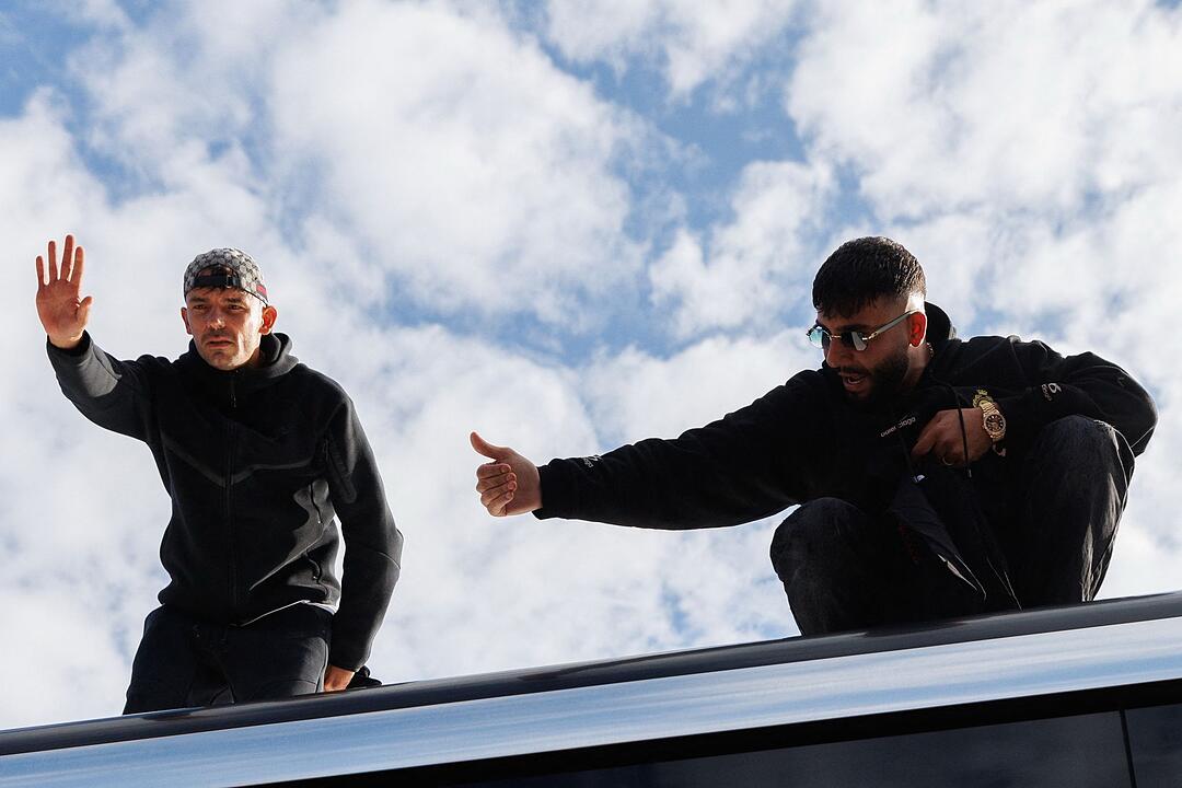Konzert von Rapper Capital Bra und Samra