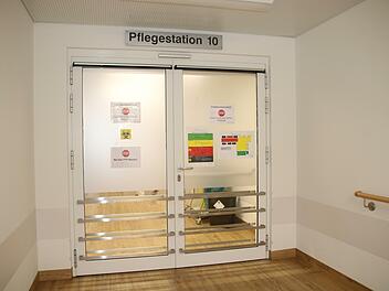 Ab heute ist die Covid-Station des Klinikums wieder betriebsbereit.Foto: Dagmar Besand