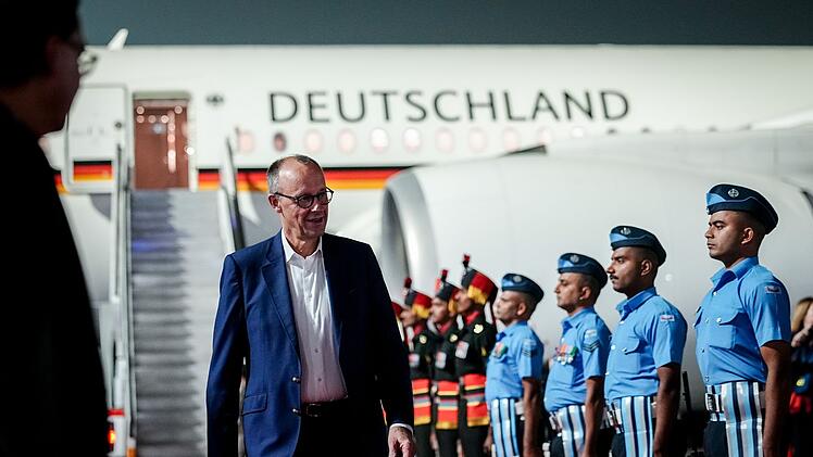 Bundeskanzler Merz  reist nach Indien