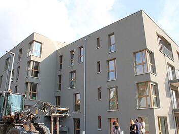 Der Neubau in der Mayer-Franken-Stra&szlig;e 38 in Forchheim Foto: Vera Schiller