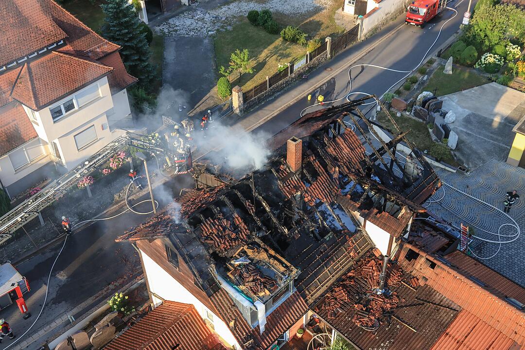 Brand in Frensdorf