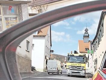 Die Auswirkungen der Pandemie brachten nur eine kurze Entlastung für die Anwohner der Hauptstraße. Foto: Archiv / Dieter Britz