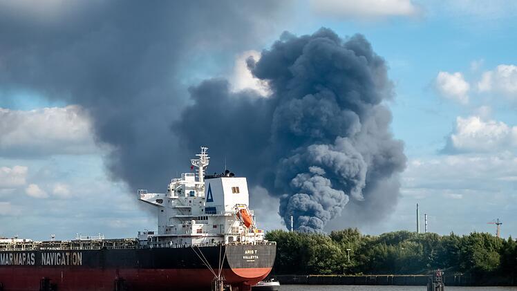 Großbrand in Hamburg