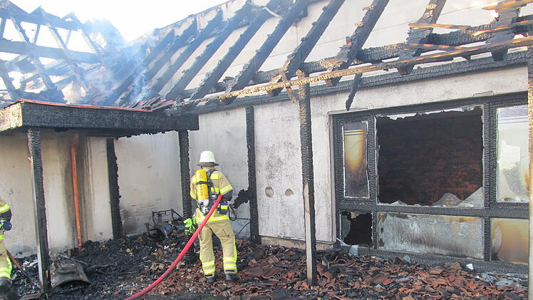 Feuerwehr Ansbach Brand 3