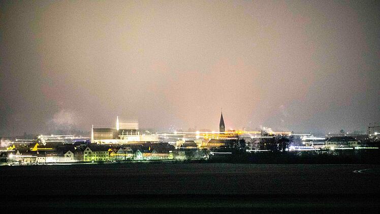 Blick auf Haßfurt von Mariaburghausen aus.René Ruprecht