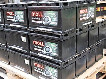 Die Nachfrage nach EFB-Batterien ist hoch, Moll schafft sich mit der neuen Kooperation schnell zusätzliche Kapazität. Fotos: Tobias Kindermann