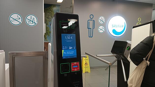 Schl&uuml;ssel &ouml;ffnet fast jedes Klo - in diesem Fall bekommst du ihn