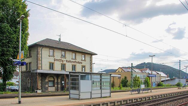 Der Bahnhof Pressig-Rothenkirchen - aufgenommen im Mai 2018. Foto: Andreas Schmitt