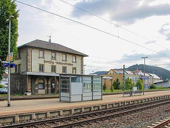 Der Bahnhof Pressig-Rothenkirchen - aufgenommen im Mai 2018. Foto: Andreas Schmitt