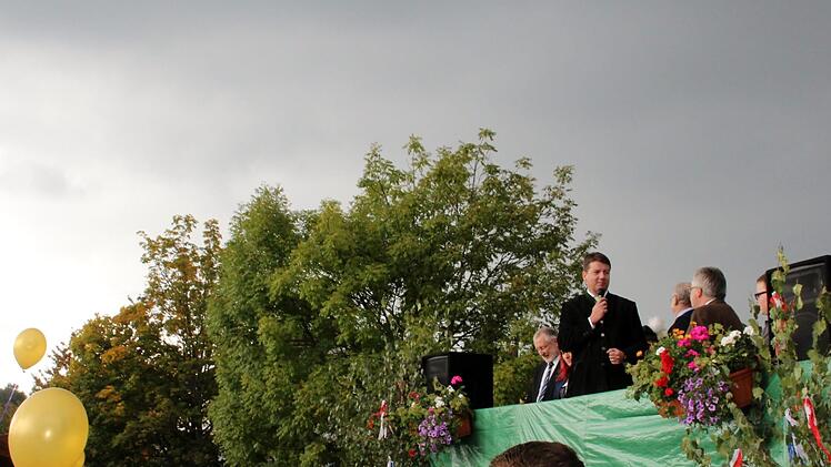 Schirmherrenfamilie Kleinhenz. Foto: Werner Vogel
