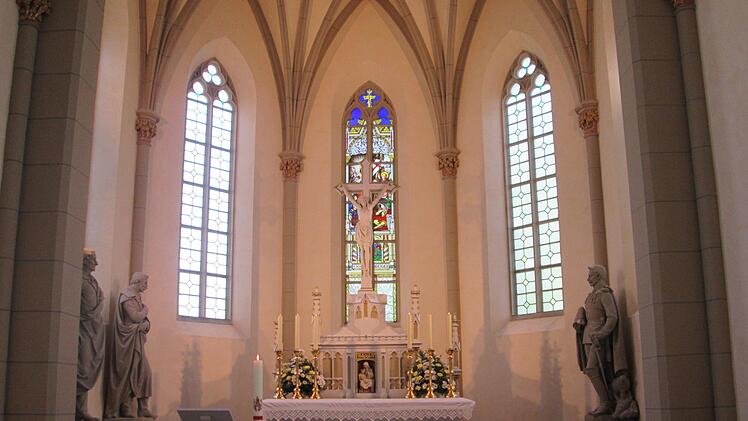 Die innen sanierte Friedhofskapelle steht für Menschlichkeit und Hoffnung. Winfried Ehling