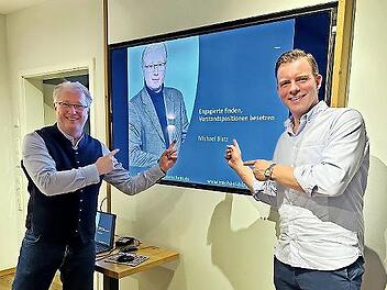 Michael Blatz (links) und Martin Wende