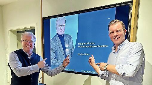 Michael Blatz (links) und Martin Wende